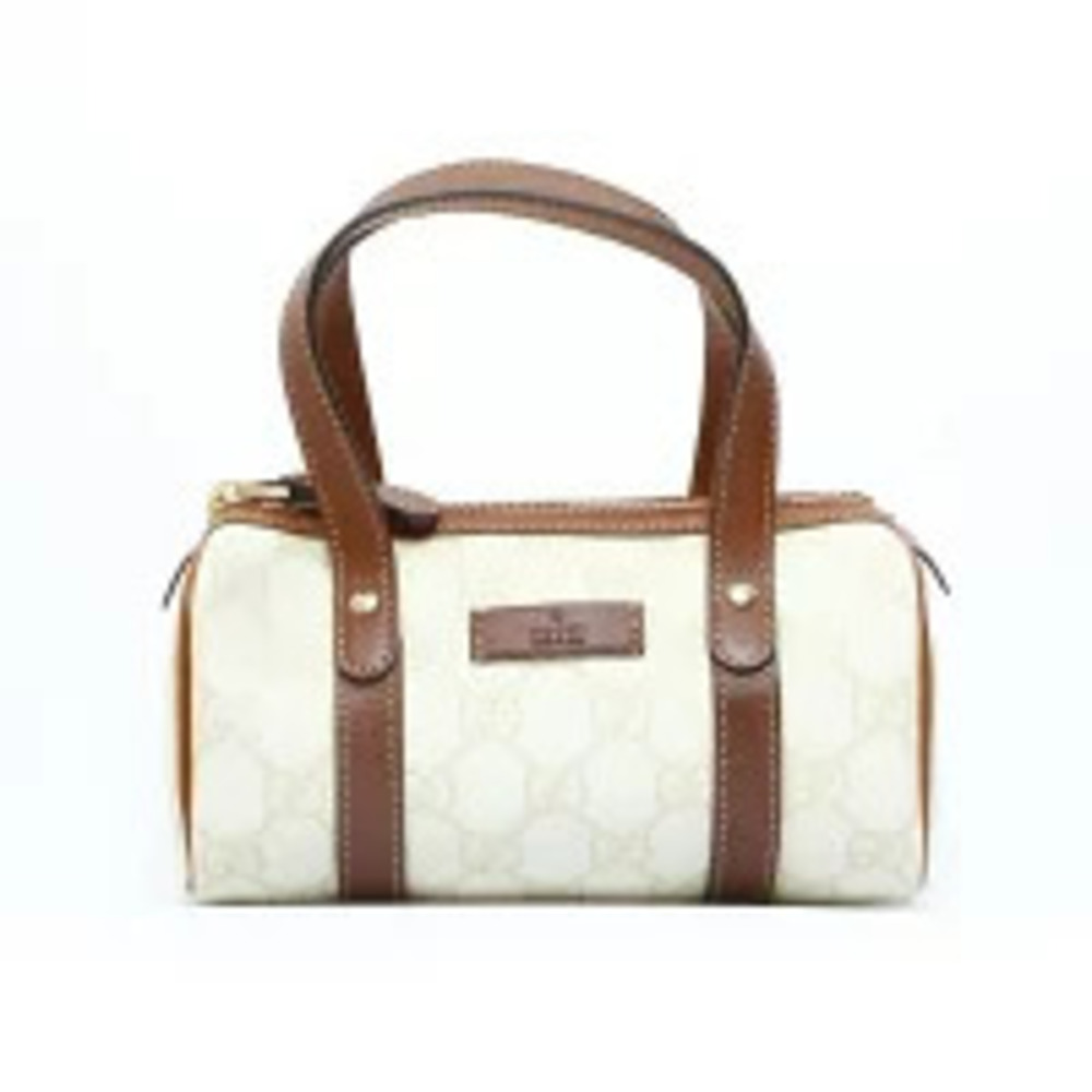 Gucci Boston Handbag Beige